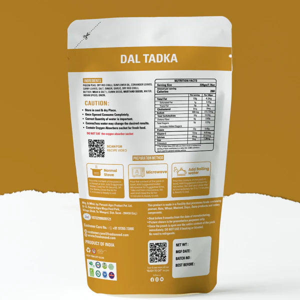 Ready to Eat Dal Tadka