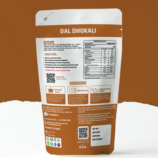 Ready to Eat Gujarati Dal Dhokli