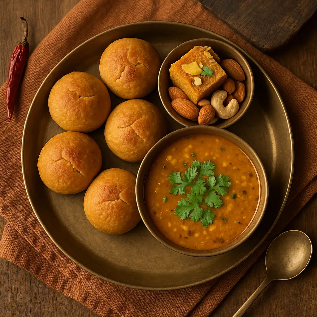 Ready to Eat Gujarati Dal Baati