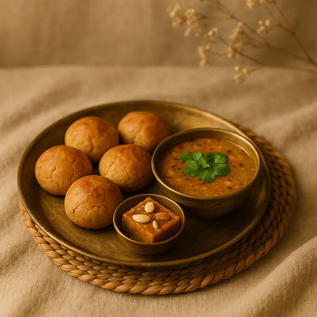 Ready to Eat Gujarati Dal Baati