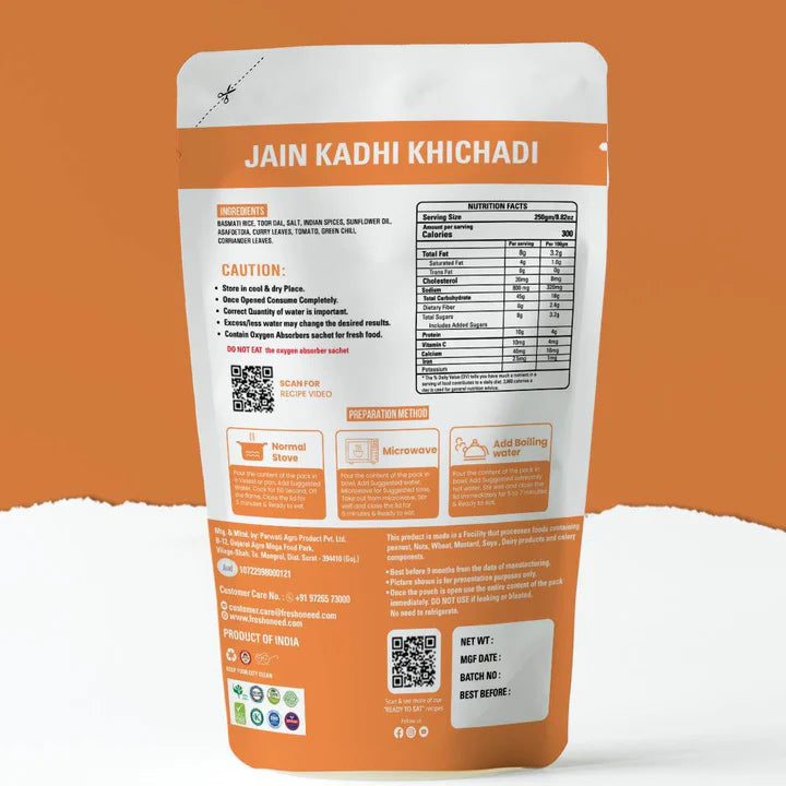 Ready to Eat Masala Khichdi JAIN (NONG)