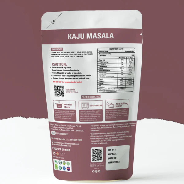 Ready to Eat Kaju Masala