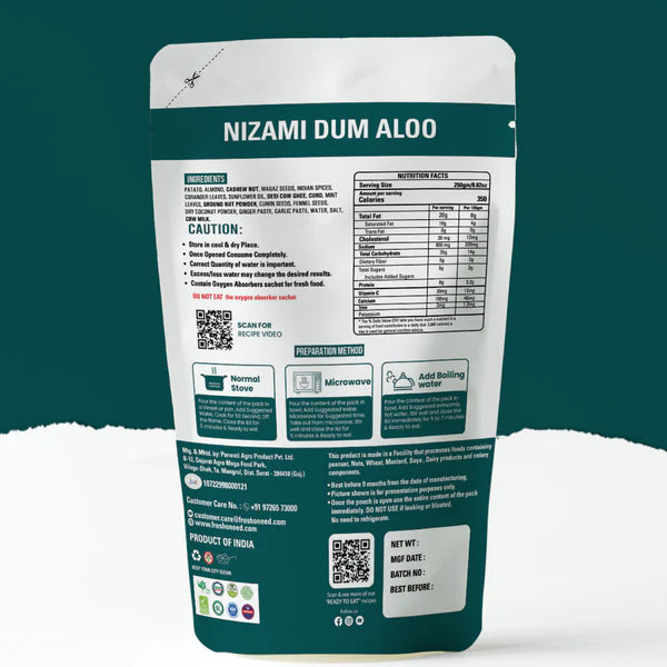 Ready to Eat Nizami Dam Aloo