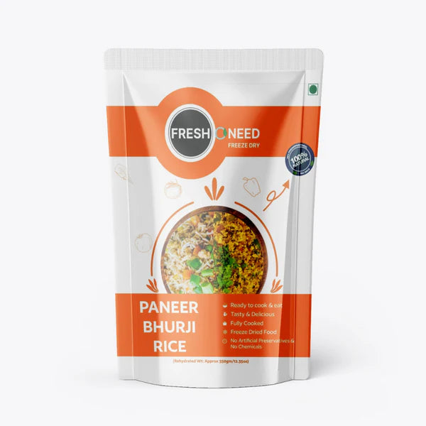 Ready to Eat Paneer Bhurji Rice