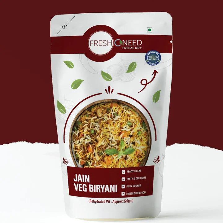 Ready to Eat Jain Veg Biryani