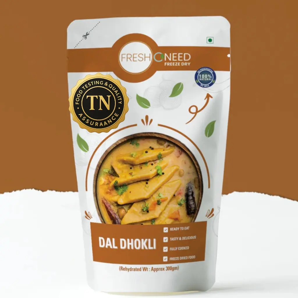 Freshoneed Ready to Eat Gujarati Dal Dhokli (Desi Ghee)