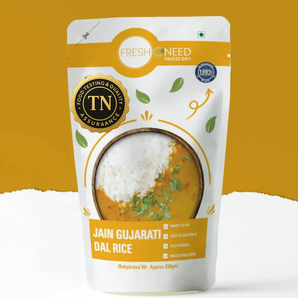 Freshoneed Ready to Eat Gujarati Dal Rice Without Onion and Garlic