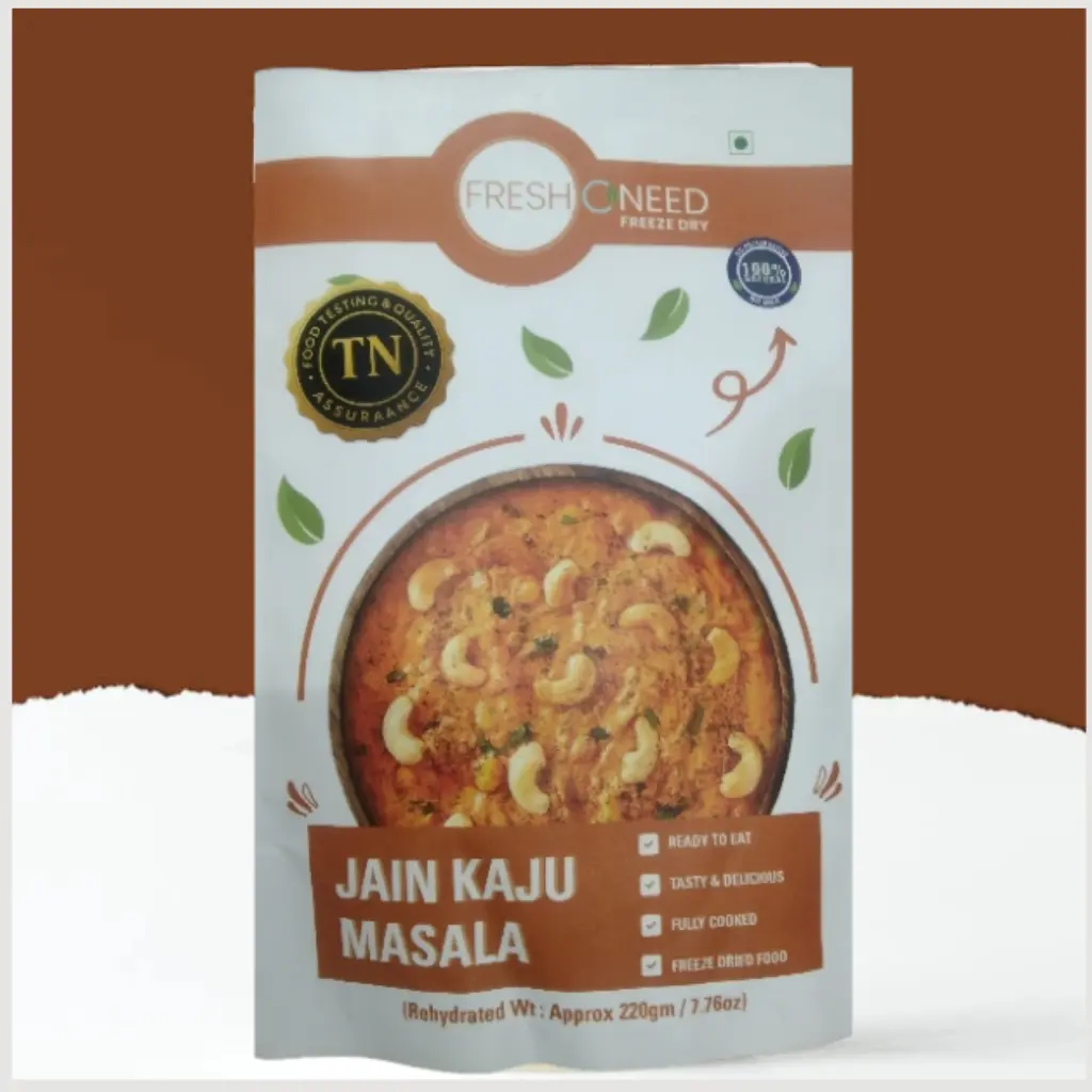 Freshoneed Ready to eat Kaju Masala Without Onion and Garlic for Swaminarayan and Jain