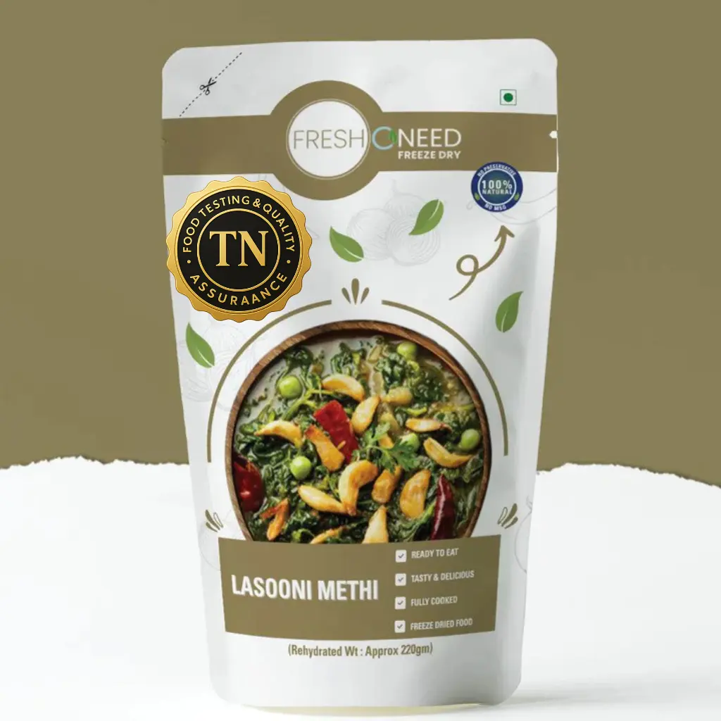 Freshoneed Ready to Eat Lasooni Methi