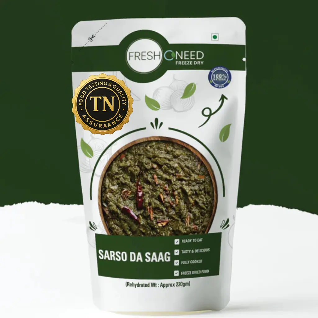 Freshoneed Rerady to Eat Sarso Da Saag